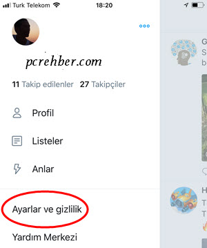 twitterde bildirimler nasıl kapatılır