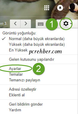 gmail engel kaldırma