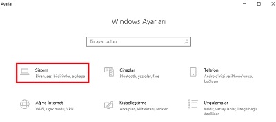 Windows 10 bildirim sesi kapatma