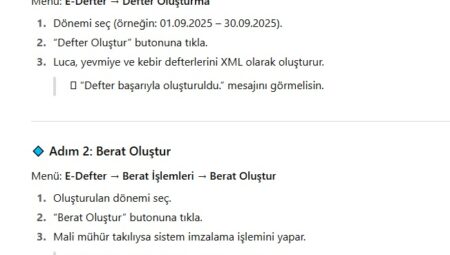 Luca e-Defter gönderme nasıl yapılır ?