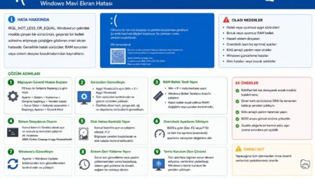 ırql not less or equal hatası çözümü windows 11