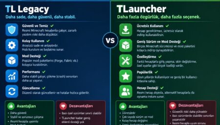 Tl Legacy mi TLauncher mi ? (DETAYLI KARŞILAŞTIRMA)